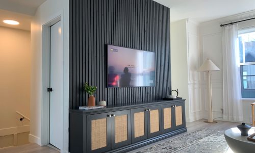 Bespoke TV Unit in Coquitlam, Port Moody